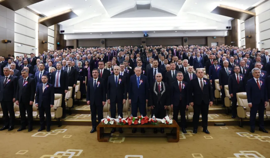 Anayasa Mahkemesi'nin 64. yıl törenle kutlandı