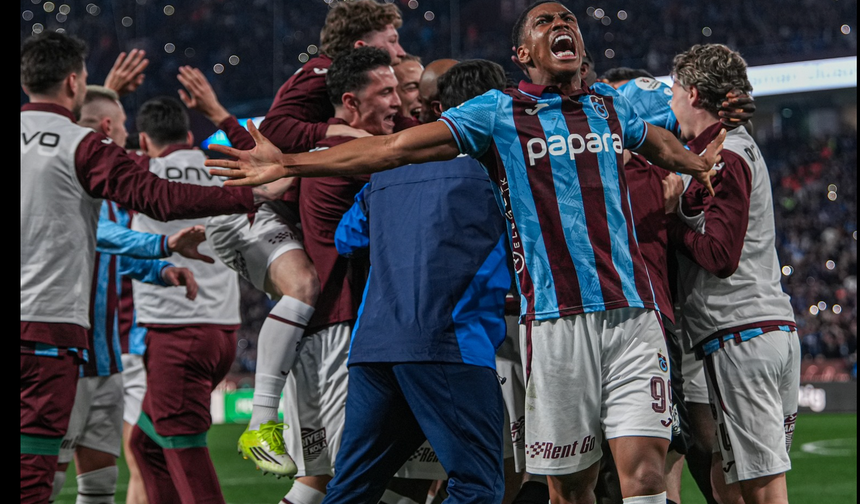 Trabzonspor Zirve Yarışında ‘Ben de Varım’ ded; Galasaray'ı 2-1 yendi