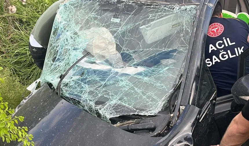 Adıyaman'daki kazada 5 kişi yaralandı