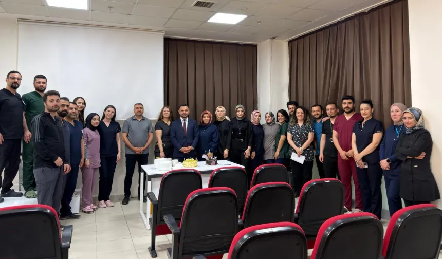 Batman Kozluk'ta hemşireler unutulmadı