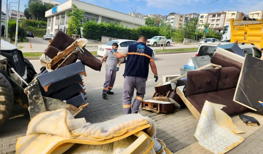 Bursa Nilüfer Belediyesi bayram boyunca sahada