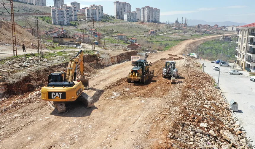 Malatya'da Beydağı ve Yamaç Mahalleleri modern yolla buluşuyor