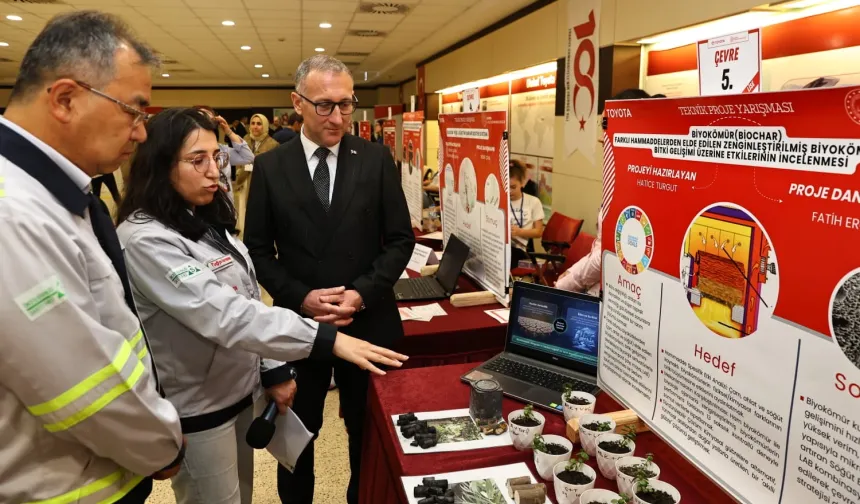 Sakarya'da teknoloji ve çevre odaklı projeler yarıştı