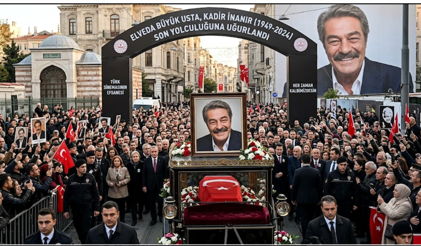 Yeşilçam'ın Efsane İsmi Kadir İnanır'a Duygusal Veda