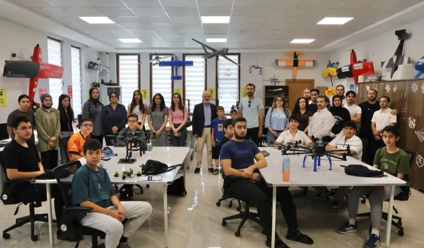 Kayseri Kocasinan İnovasyon Merkezi öğretmen adaylarına ilham oldu
