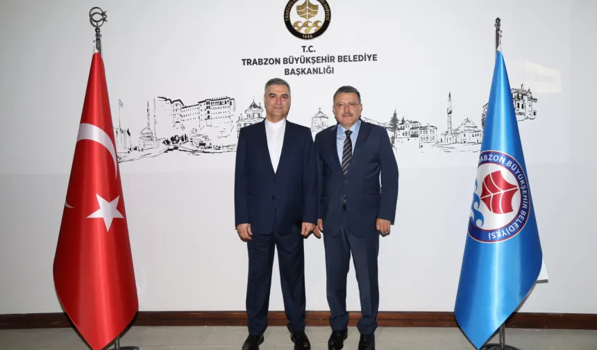 Trabzon'dan İran'a kardeşlik ve ticaret mesajı