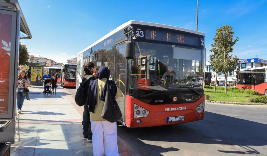 Balıkesir'de toplu taşımada yeni dönem hazırlığı