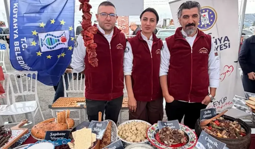 Afyon Gastronomi Festivali'nde Kütahya rüzgarı