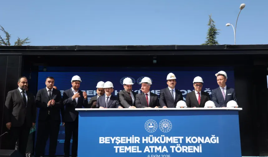 Beyşehir Hükümet Konağı'na temel, Yakamanastır Kır Evleri'ne açılış