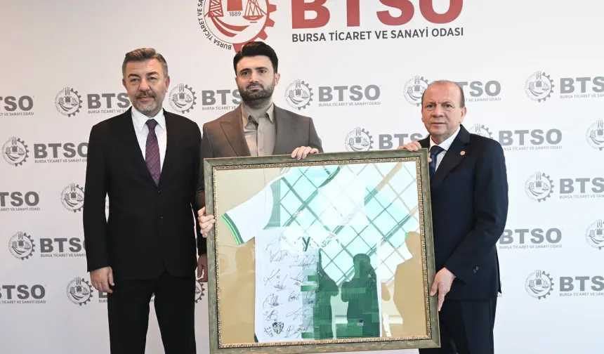 BTSO Başkanı Özer Matlı'dan yoğun mesai