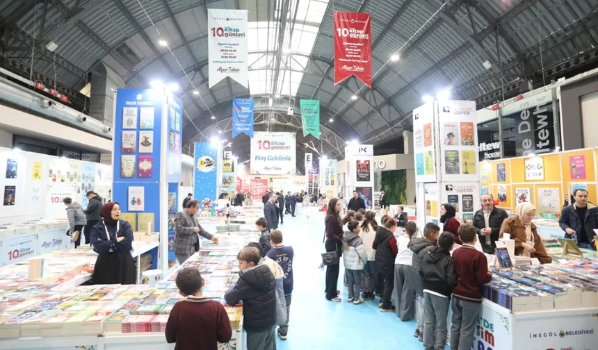 Bursa İnegöl'de 10. Kitap Günleri Fuarı kapılarını açtı