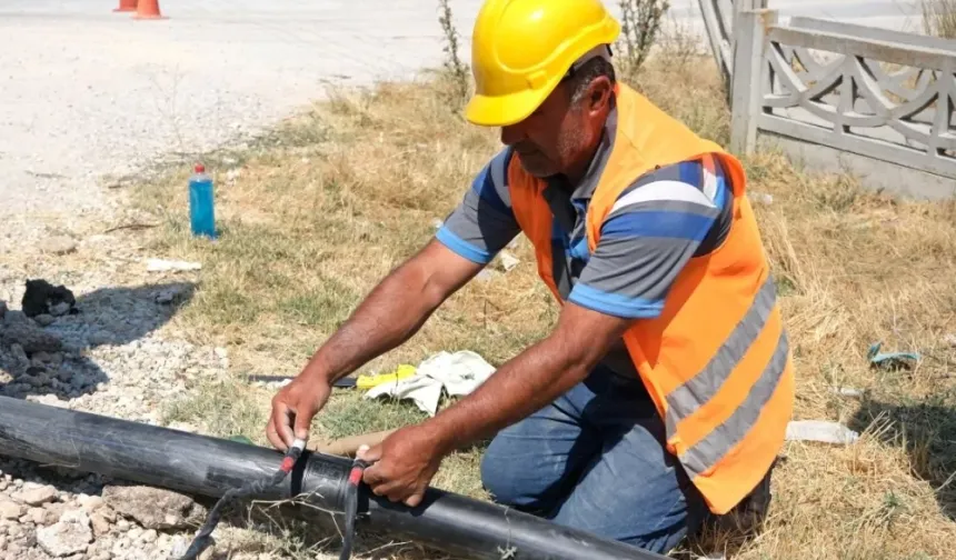 Eskişehir Çifteler'de su altyapısı güçleniyor