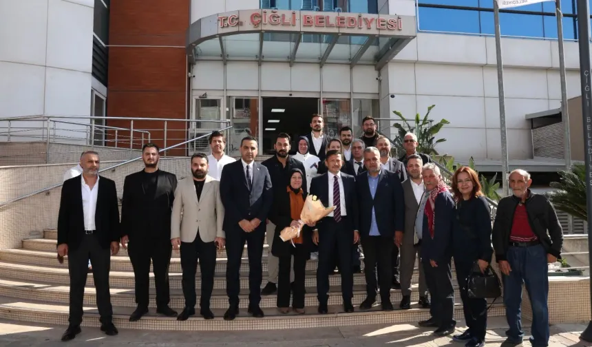 Hamza Dağ'dan Başkan Yıldız'a 'hayırlı olsun' ziyareti