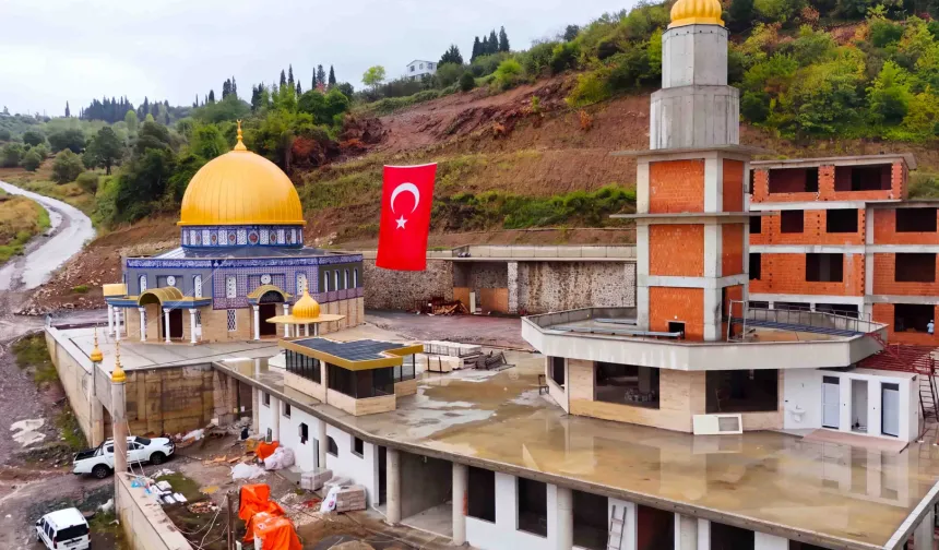 Karamürsel Aksa Camii Büyükşehir'le yükseliyor