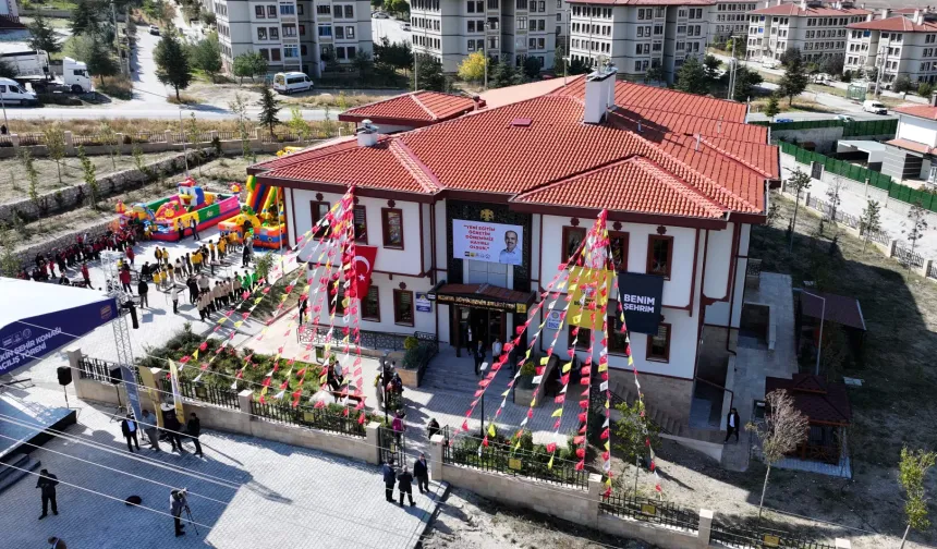 Konya'da Altınekin Şehir Konağı törenle hizmete girdi