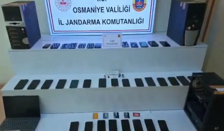 Osmaniye merkezli yasa dışı bahis operasyonuna 59 gözaltı