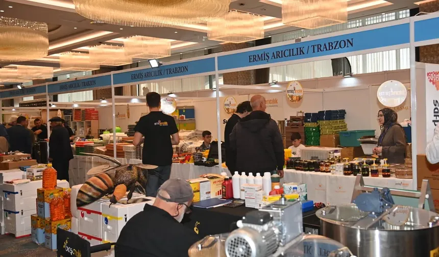 Trabzon'da Arıcılık Fuarı kapılarını açtı
