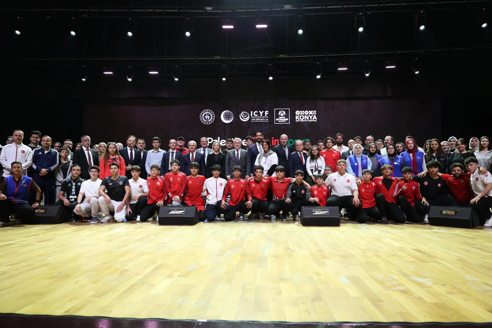 Konya'da Filistin davası için gençlik buluşması