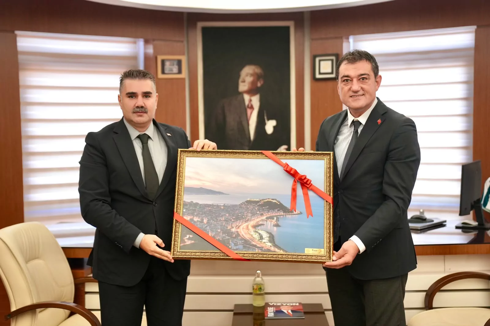 Giresun'da Başsavcı Dede'den Başkan Köse'ye iade-i ziyaret
